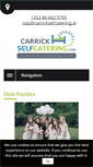 Mobile Screenshot of carrickselfcatering.ie